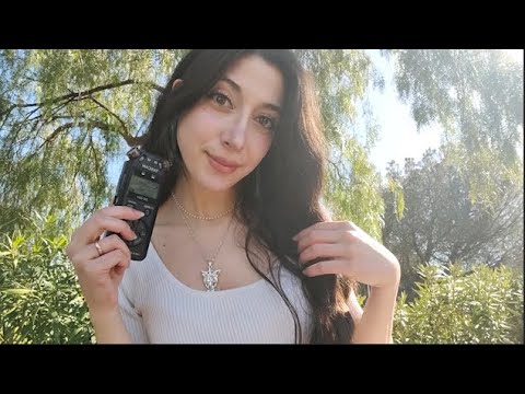 ASMR AL PARCO 💚🌿è un fail, ma perché non caricarlo lo stesso? 🐛🐞