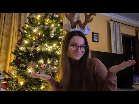 ASMR Around my House! 🎄 Christmas Edition (lofi, soft spoken)