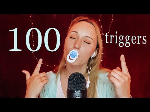 100 ТРИГГЕРОВ ЗА 4 МИНУТЫ АСМР | ASMR 100 TRIGGERS IN 4 MINUTES