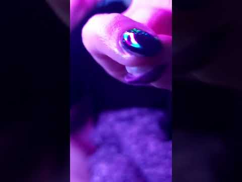 ASMR Cut negative energy 💜#asmr #handmovements #handsounds #asmrvideo