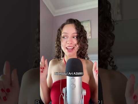 ASMR on My BIRTHDAY! 🎁 🎈 #asmr