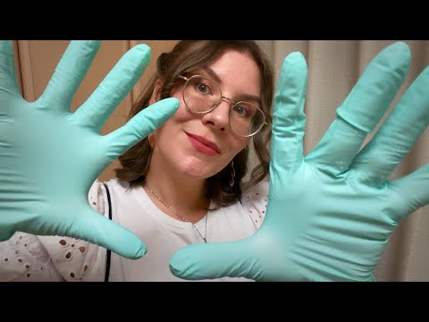 ASMR 🧤 Ultimate Nitrile Glove Sounds (with a few mouth sounds at the end)