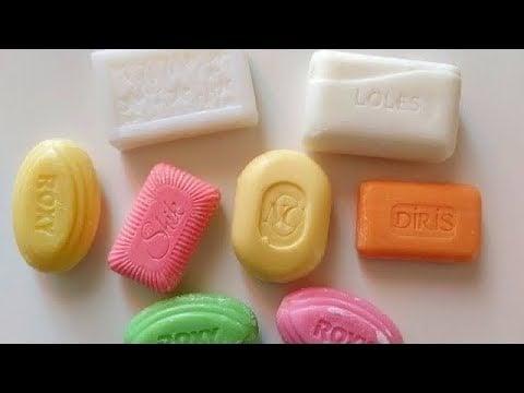 Dry Soap carving ASMR\ relaxing sounds\ No talking. Satisfying ASMR video\ Cutting soap