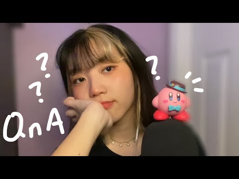 ASMR 8,000 Sub Q&A!!