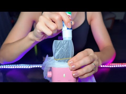 ASMR Sticky Glue + Creamy Lotion Sounds 💤 Intense Tingles & Deep Sleep Relaxation