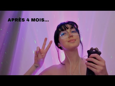 MA PREMIÈRE VIDÉO ASMR APRÈS 4 MOIS...