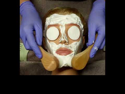 ASMR Luxurious Gold Facial & Micro-Needling #Shorts