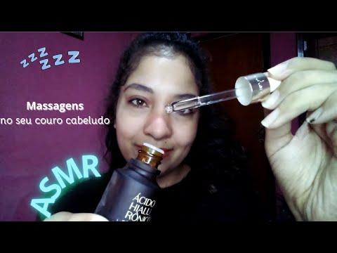 ASMR Fiz um tratamento no seu couro cabeludo para crescimento e força 💤💆🏻‍♀️