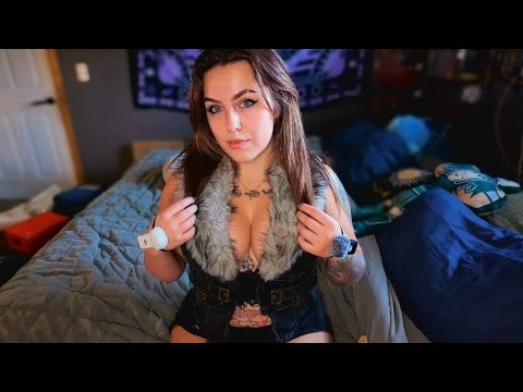 asmr- scalp scratching & outfit sounds 💖 