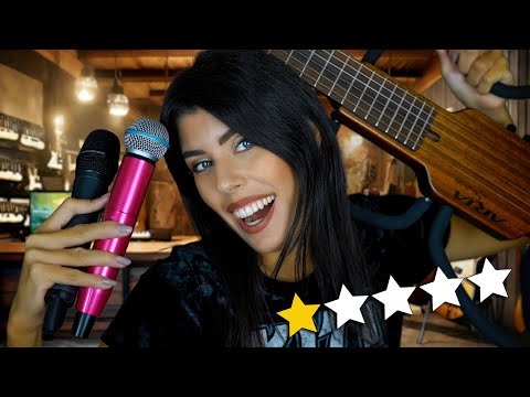 ASMR 🎸 Negozio di strumenti musicali MENO VOTATO • ROLEPLAY