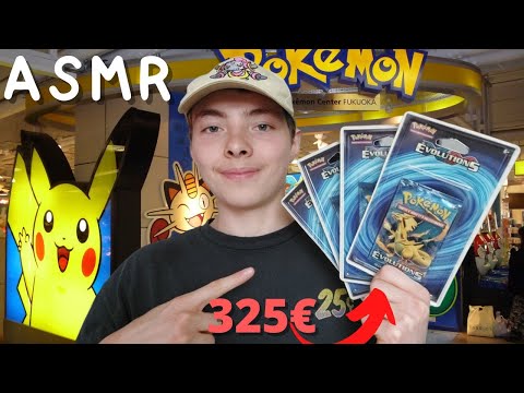 ASMR FR: Roleplay👾Vendeur Pokémon👾(325€ les boosters !?)