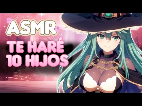 BRUJA SXY TE HACE UN *AMARRE* Y QUIERE HACERTE 10 HIJOS 💗 Roleplay ASMR Novia [ESPAÑOL]