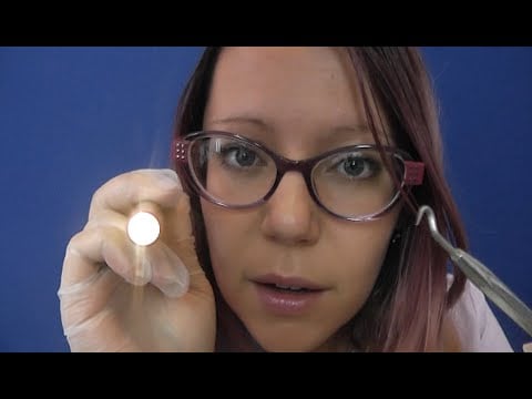 ASMR ROLEPLAY PORE SPOT EXTRACTION ACUPRESSURE FACIAL GUA SHA | Gloves Lotions Oil Face Touching