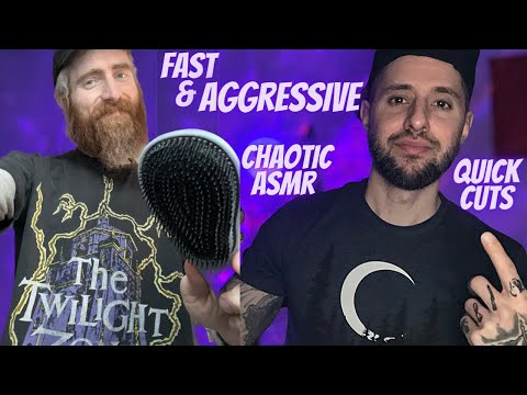 ASMR Fast & Aggressive Chaotic Collab w/ @tonytriggersasmr