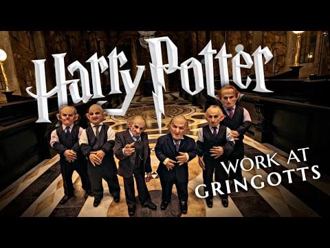 You work at GRINGOTTS 💰 Ambience & Music - Harry Potter inspired Wizarding Bank Scenes