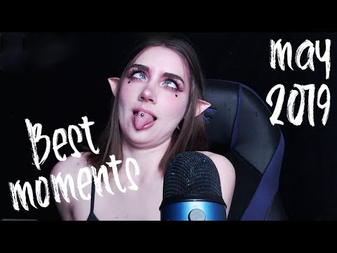 BEST MOMENTS from streams MAY 2019|Котятерапия | АСМР Котя | Kotyatherapy| asmr_kotya