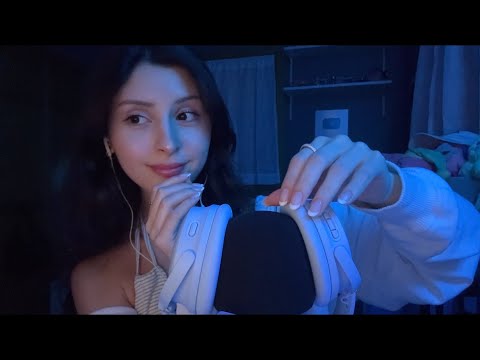 A Very Tingly ASMR 🤍 fast headphone mic triggers ☆