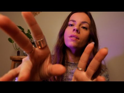 slow hypnotic hand movements to make you extremely sleepy 😴 ASMR REIKI