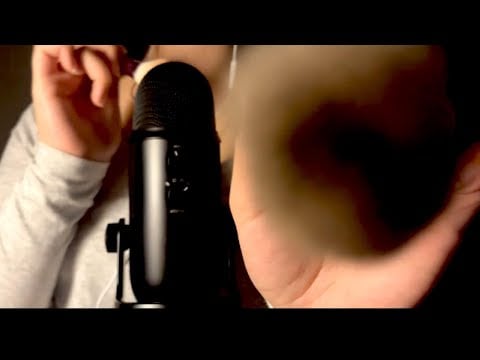 [ASMR] high sensitivity mic brushing | visual asmr