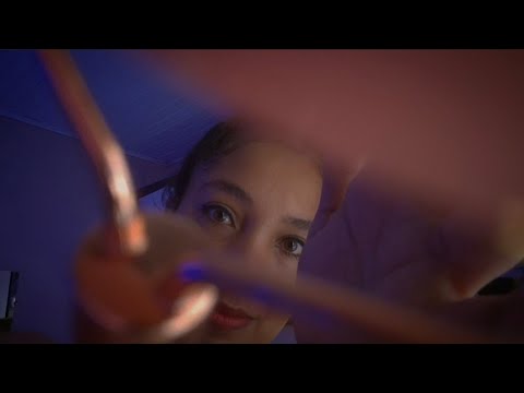 ASMR Massagem facial personalizada para alívio profundo do estresse (com óleos de jojoba e gengibre)