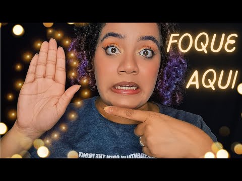 ASMR FOQUE NA MINHA MÃO ✋ | Focus on My Hand 💖