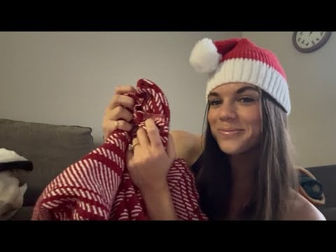 ASMR fabric scratching and skin sounds 