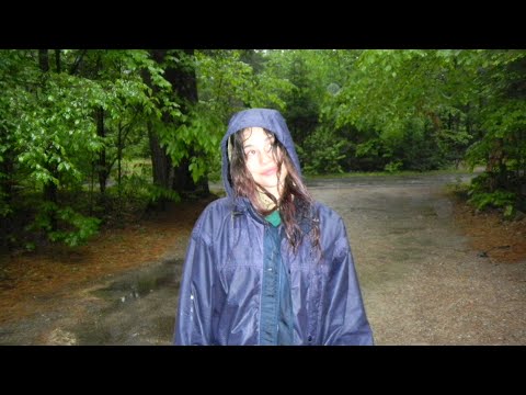 ASMR In my tent (rain sounds, kinda lofi)