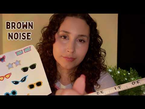 ASMR Studying Your Features 💜 Measuring, Face Tracing, Slight Inaudible Whispers + Mouth Sounds