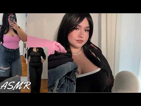 Clothing Try on Haul ₊୨ᰔ୧₊ ASMR (oner active, zara, whispers nd personal attention)