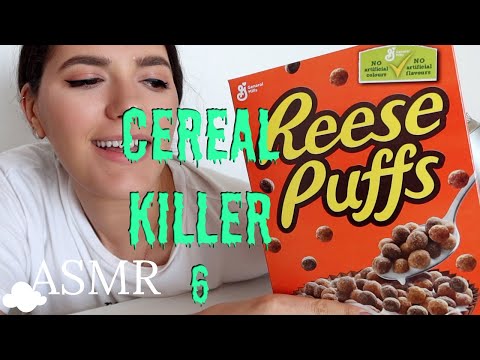 ASMR | Cereal Mukbang #6 (Reese Puffs) .:. CozyClouds