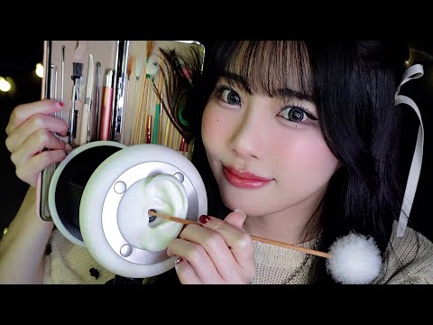 【ASMR】雑談しながら耳かき👂&お客様からのリクエストトリガー！(2時間くらい)