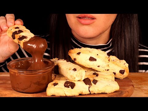 ASMR Disney World Choc Chip Cookie Fries ~ Collab With Kimchi ASMR (No Talking) (Soft Sounds)