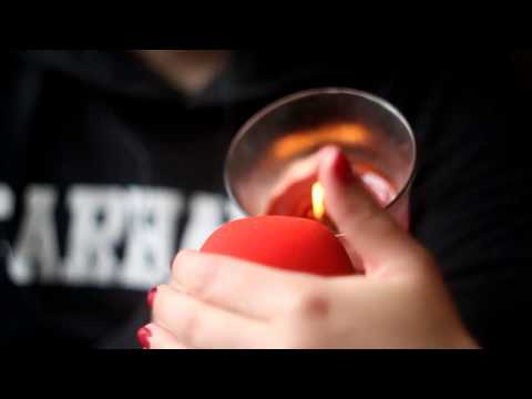 Candle *ASMR* binaural crackling sounds, no talking