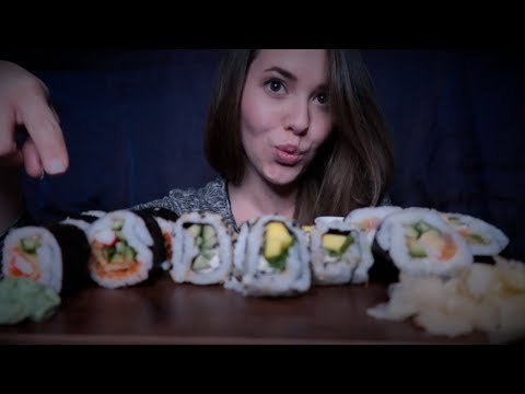 ASMR SUSHI MUKBANG mit intensiven EATINGSOUNDS ❌ ASMR deutsch/german