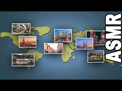 ASMR: Exclusive Areas Worldwide Where Only Millionaires or Bilionaires Can Dream [ ASMR whispering ]