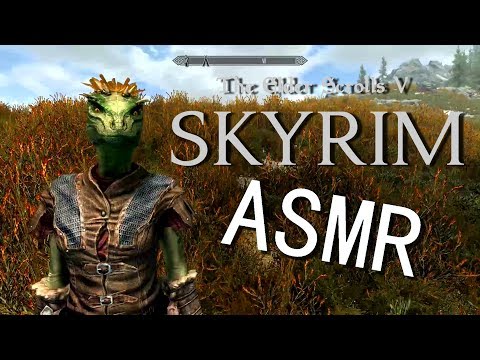 Balade dans Skyrim [ ASMR Français ]