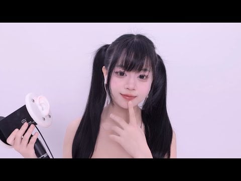 🥰晓美 Xiao Mei ASMR  舔耳口腔音喘息🎀 Ear Licking  Licking And Eating Ear Licking