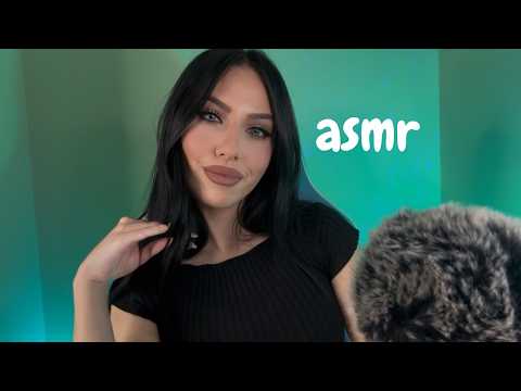 ASMR Fast and Aggressive  Hand Sounds/Movements, Long Nail Tapping & Mouth Sounds