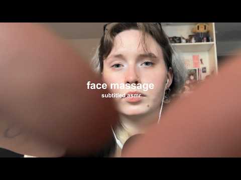 asmr face massage roleplay