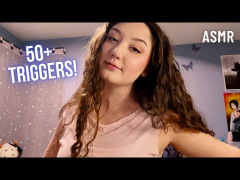 ASMR 50+ Fast & Aggressive Triggers! *Unpredictable*