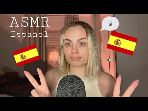 ASMR Trying to speak Spanish🇪🇸 Español Part 2