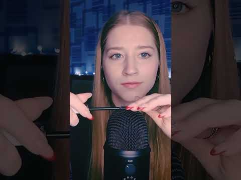 ASMR Mic Brushing 💫 #asmr #brainmassage