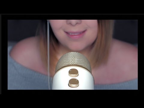 ASMR Close Up Whispering & Unintelligible Mouth Sounds