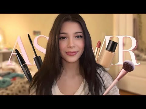 ASMR attempting to do your makeup