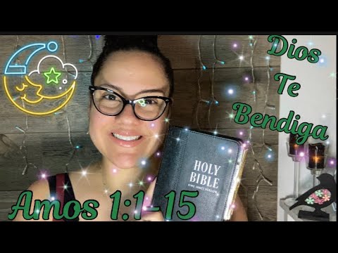 ASMR CRISTIANO: LECTURA DE LA BIBLIA “AMOS 1:1-15” CON OMY #232