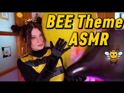 ASMR Themed Balloon Play | Blowing and Popping Balloons 🤩