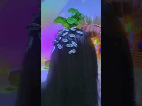when your children play your hair