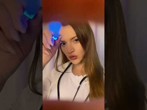 POV: você está com os olhos vermelhos 👁️ #asmr #exame #roleply #asmrexamedevista #asmrexam