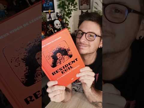 ASMR Livre Resident Evil RBA #asmr #residentevil #booktube  #collection  #asmrfrançais