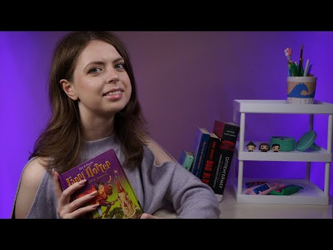 [ASMR IN UKRAINIAN] 📖 At The Cozy Library | Tapping, Whispering